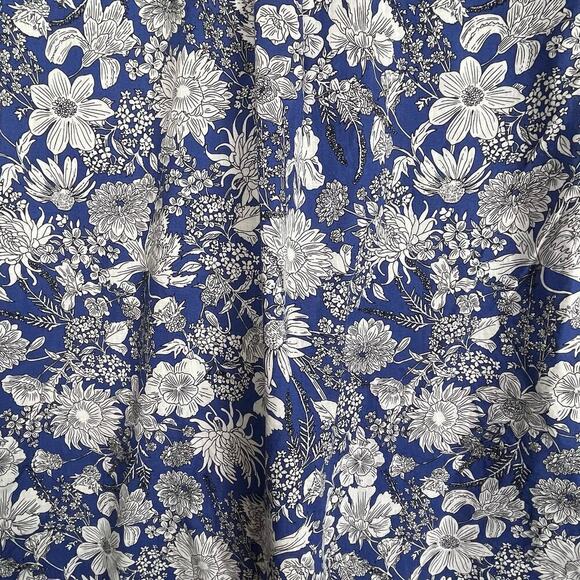 Joules Time to Unwind Men's Shirt Short Sleeves Button Up Blue White Floral XXL - Picture 7 of 8